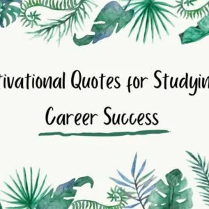 100 Motivational Quotes for Studying and Career Success