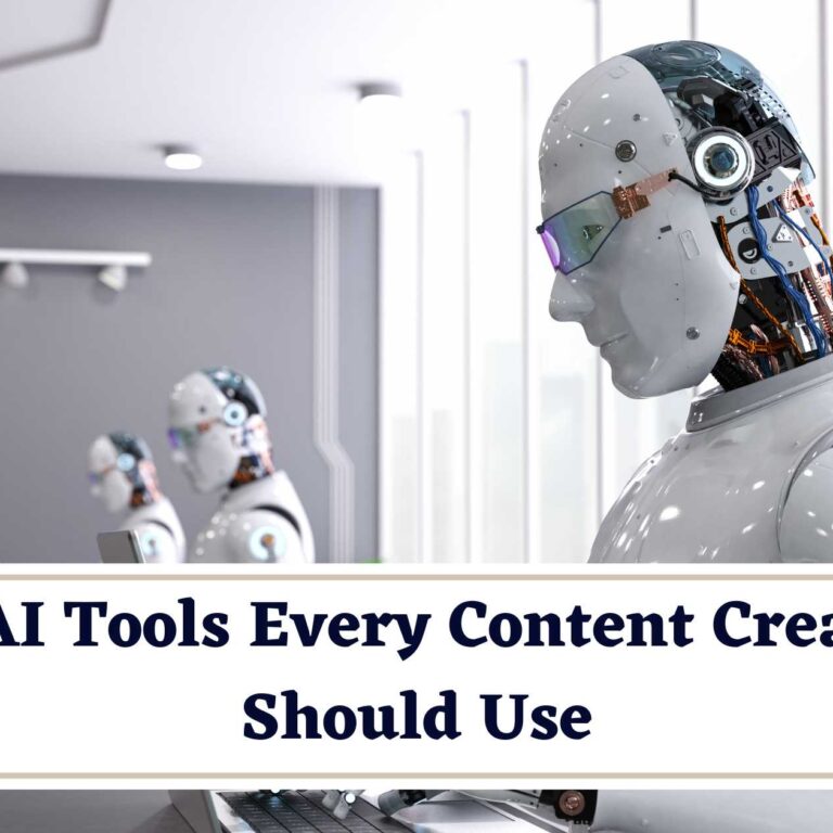 10 AI Tools Every Content Creator Should Use