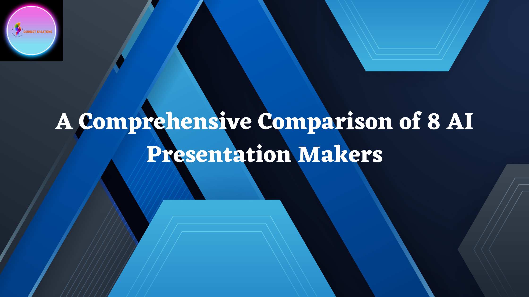 A Comprehensive Comparison of 8 AI Presentation Makers