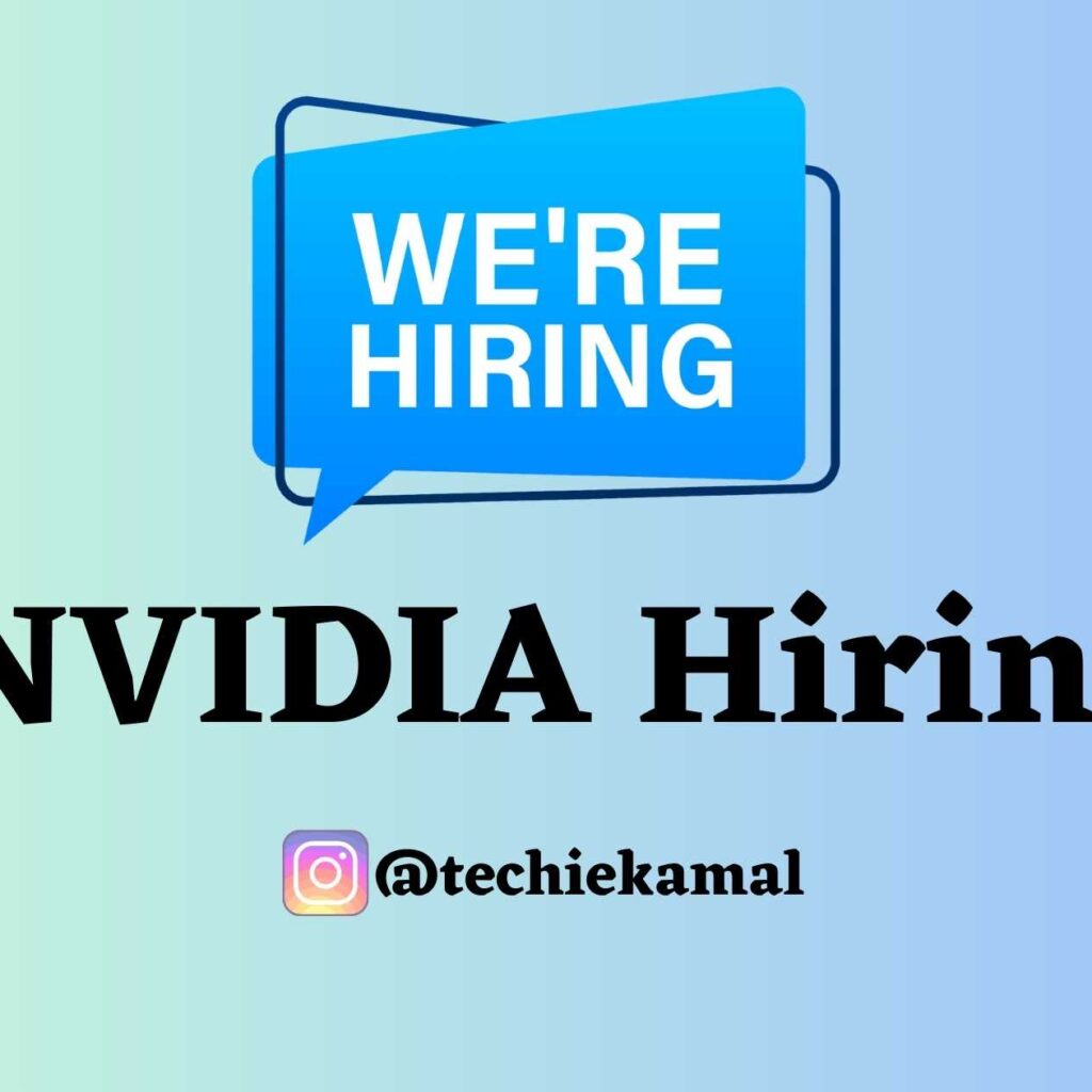 NVIDIA Hiring Intern 2023-Apply Now - Connect Kreations